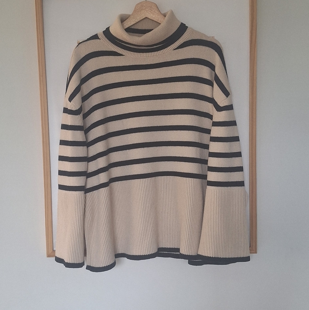 Viscose Striped Sweater